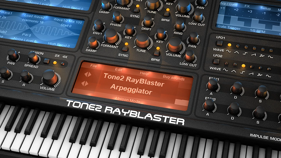 Tone2 RayBlaster VST AudioUnit synthesizer