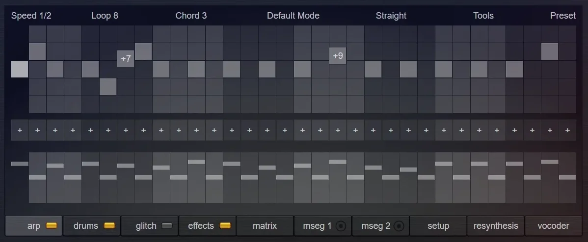 Tone2 Icarus VST AU synthesizer - Arpeggiator