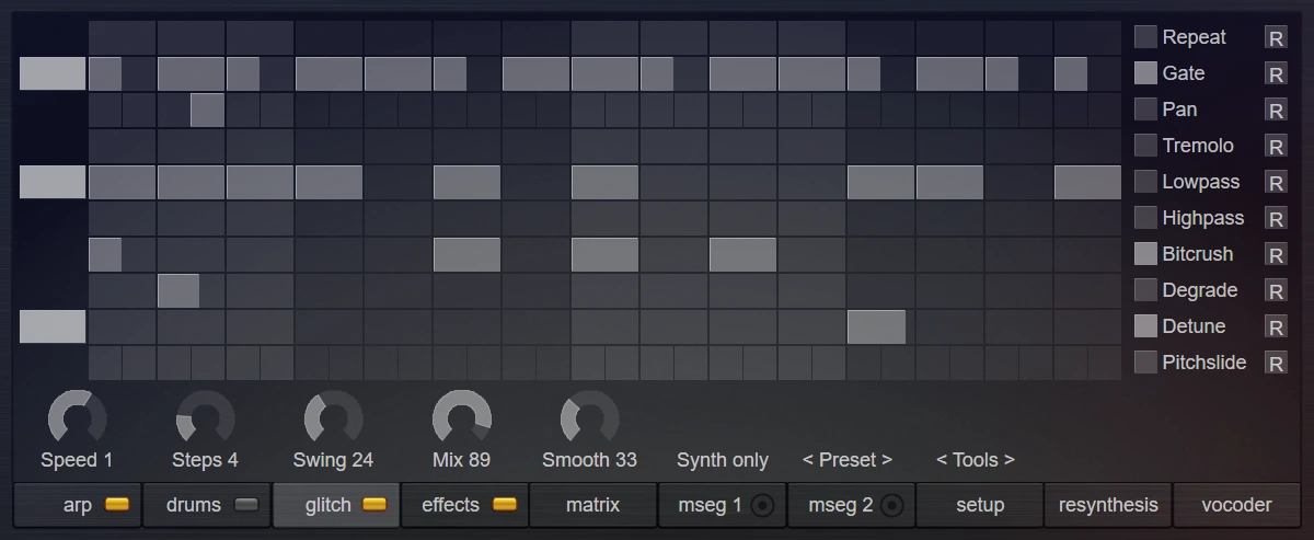 Tone2 Icarus VST AU synthesizer - MSEGs
